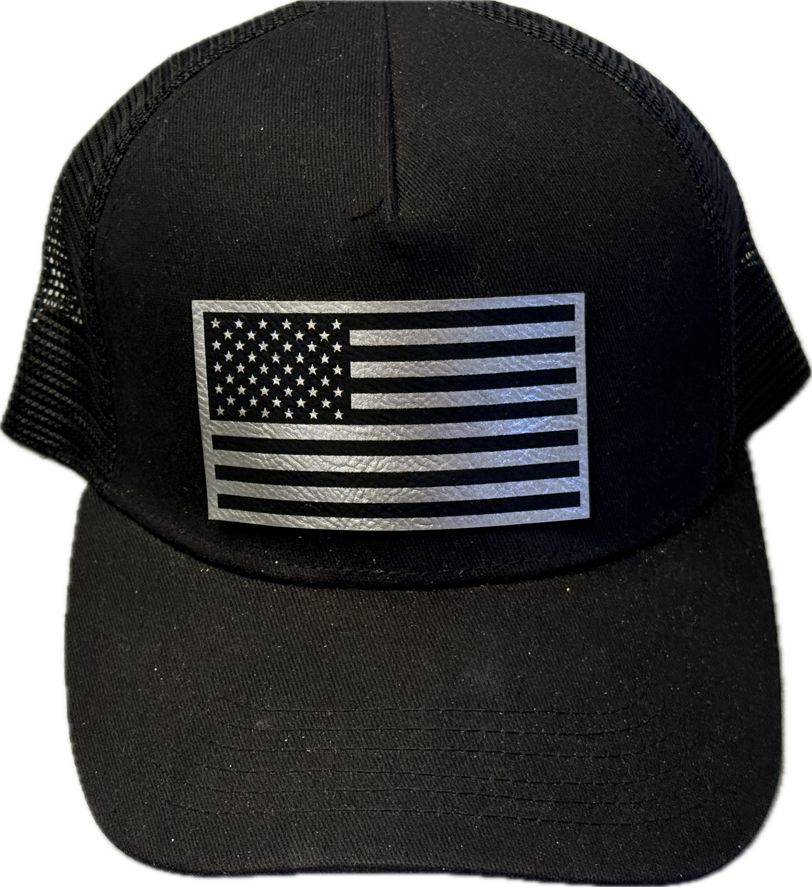 Leatherette Flag Patch